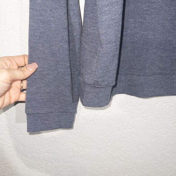 NWT Project Social T Dusty Blue Long‎ Sleeve Top Size Large - Picture 2 of 6